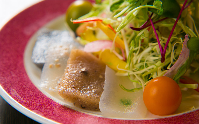 豆富屋の自家製蒟蒻