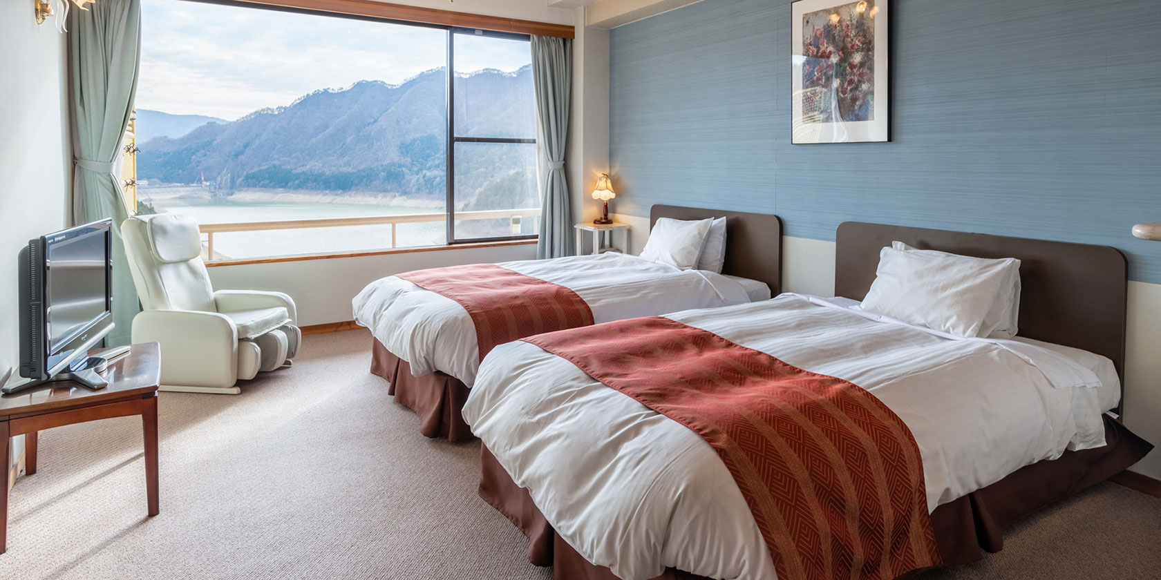 檜露天風呂付客室「蓬莱」2